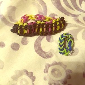 Rainbow loom bracelets